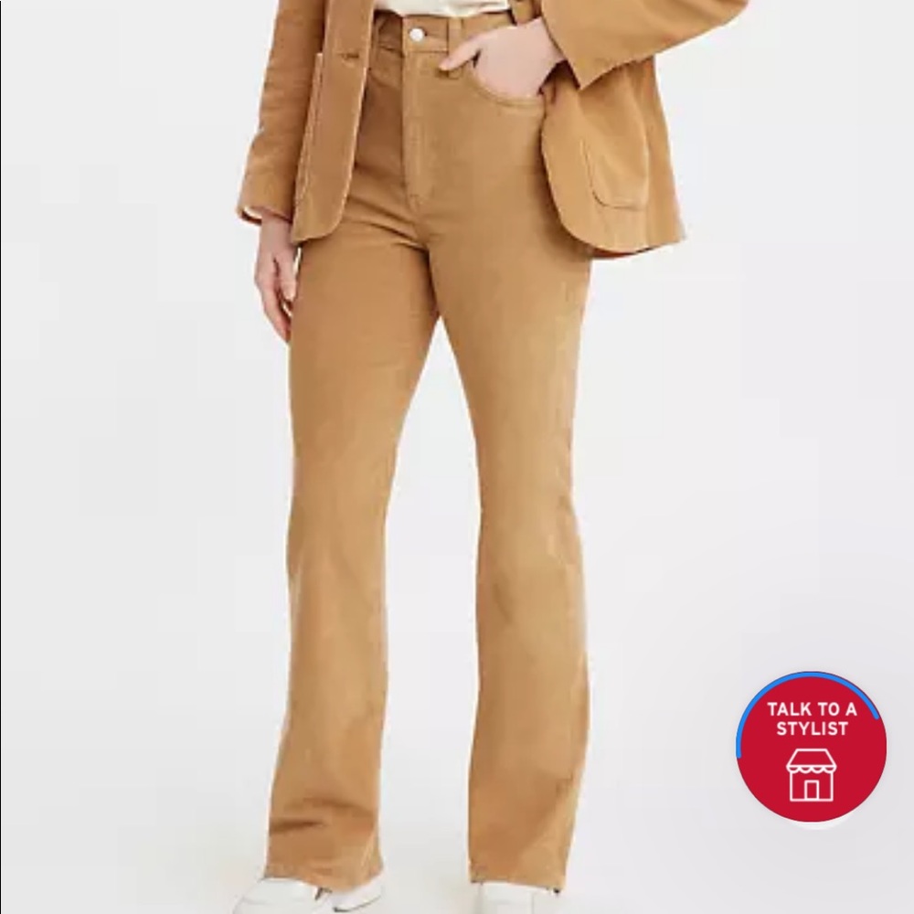 Ribcage Bootcut Corduroy Pants